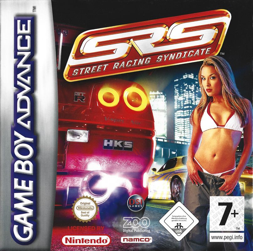 Street Racing Syndicate box art for GameBoy Advance